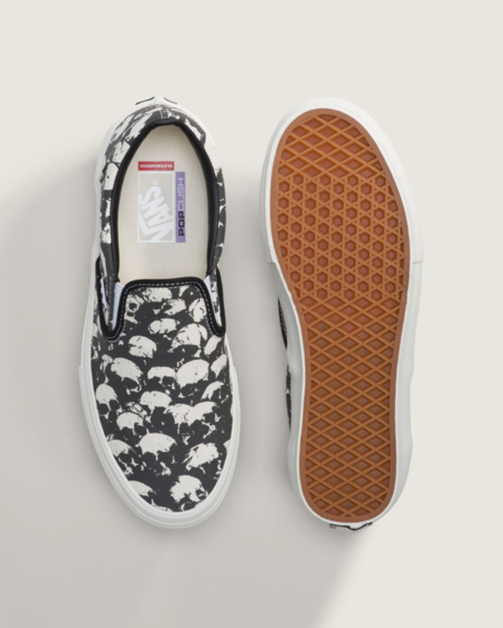 Women|Men|Sale Vans Skate Slip-On Shoe in Black / White