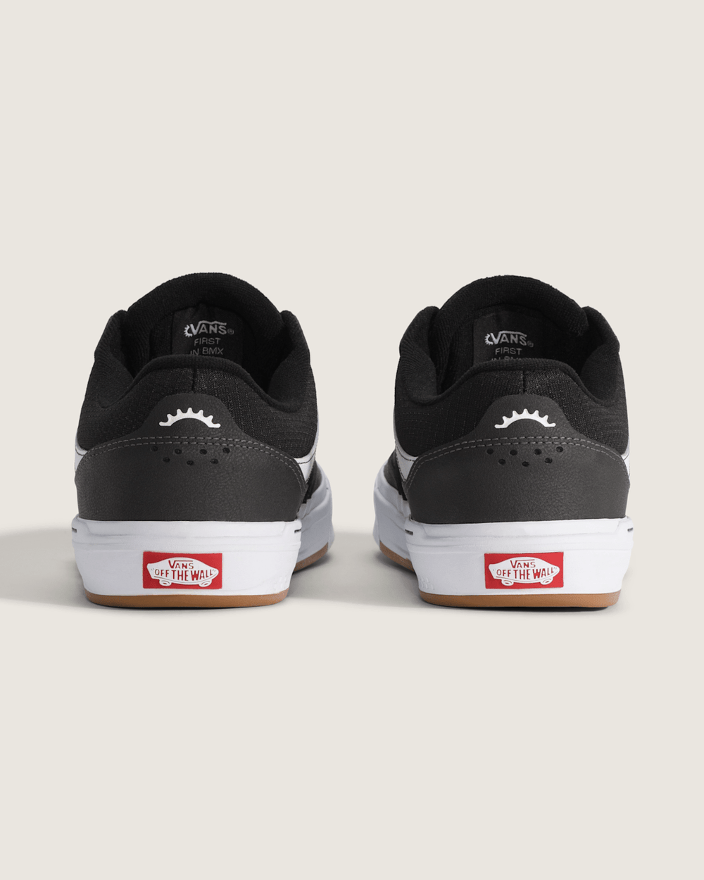 Women|Men Vans BMX Proof Wafflecup Shoe in Black / White