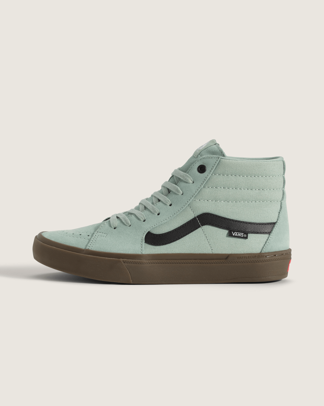 Women|Men Vans BMX Sk8-Hi Gum Shoe in Grey / Olive Green