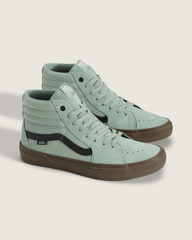 Women|Men Vans BMX Sk8-Hi Gum Shoe in Grey / Olive Green