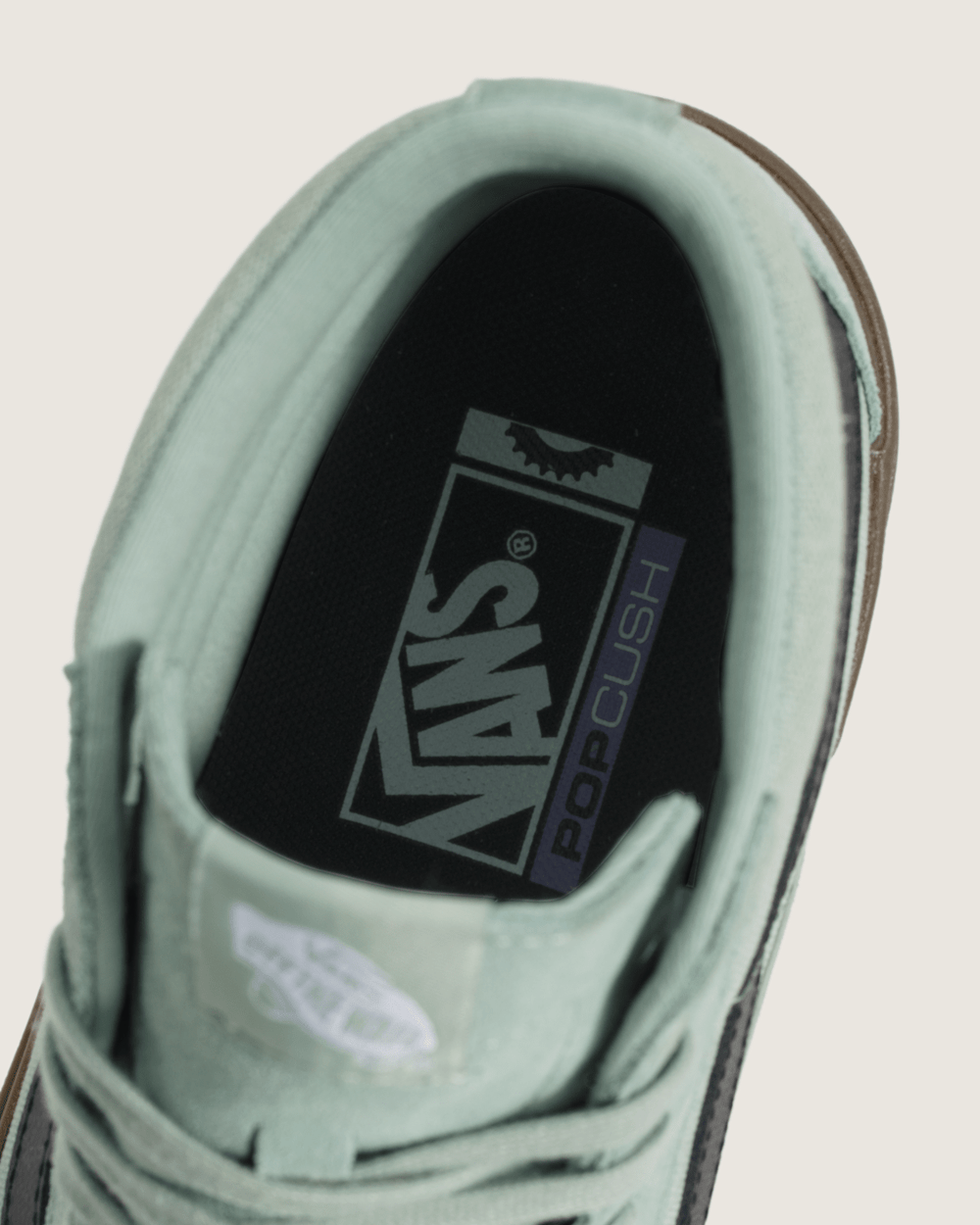 Women|Men Vans BMX Sk8-Hi Gum Shoe in Grey / Olive Green