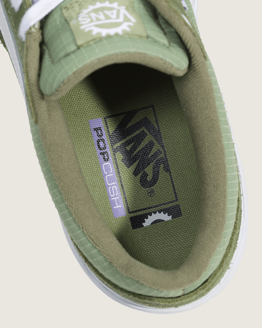 Women|Men|Sale Vans BMX Proof Wafflecup Shoe in Olive Green / White