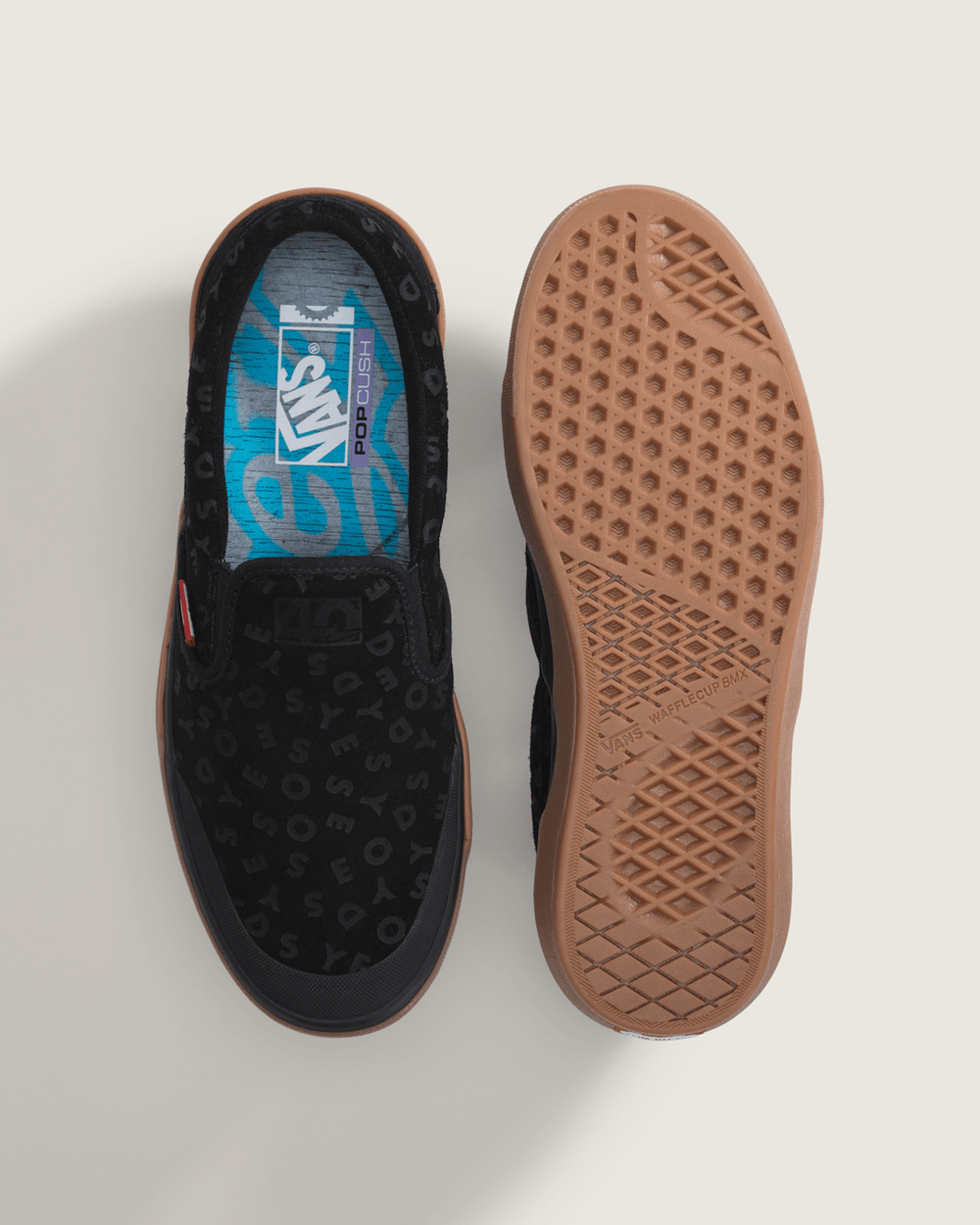 Women|Men|Sale Vans Vans X Odyssey BMX Classic Slip-On WaffleCup Shoe in Odyssey Black / Red