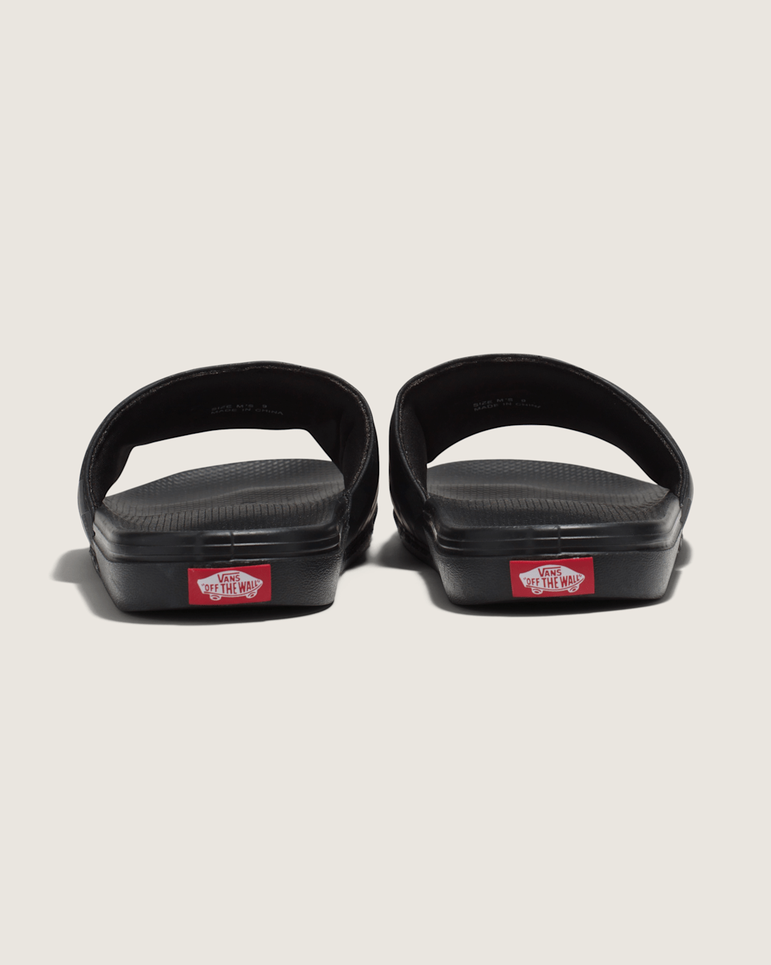 Women|Men Vans La Costa Slide-On Checkerboard Black/Black Sandals