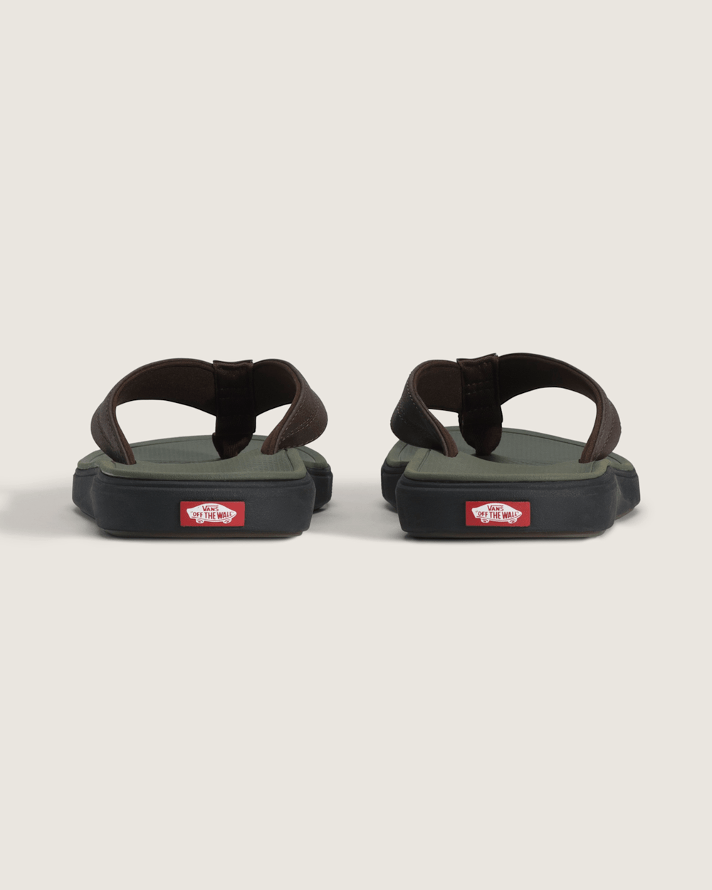 Women|Men Vans Seabrook Sandal in Demitasse Brown / Grape Leaf Green