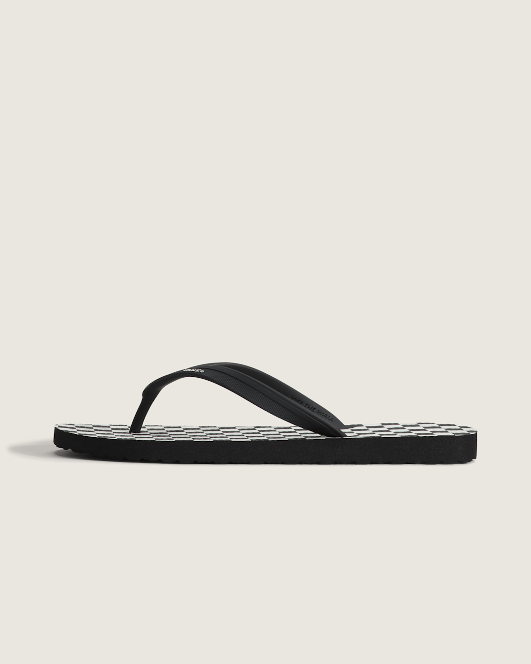 Women|Men Vans Makena Checkerboard Sandal in Checkerboard Black / Marshmallow White