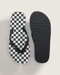 Women|Men Vans Makena Checkerboard Sandal in Checkerboard Black / Marshmallow White