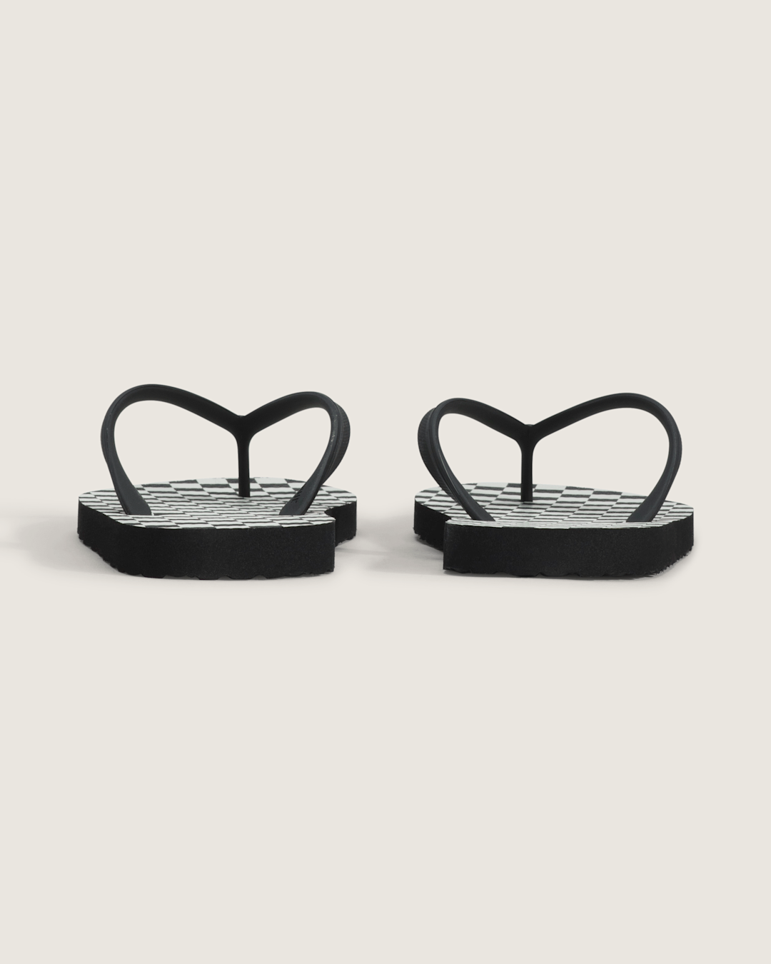 Women|Men Vans Makena Checkerboard Sandal in Checkerboard Black / Marshmallow White