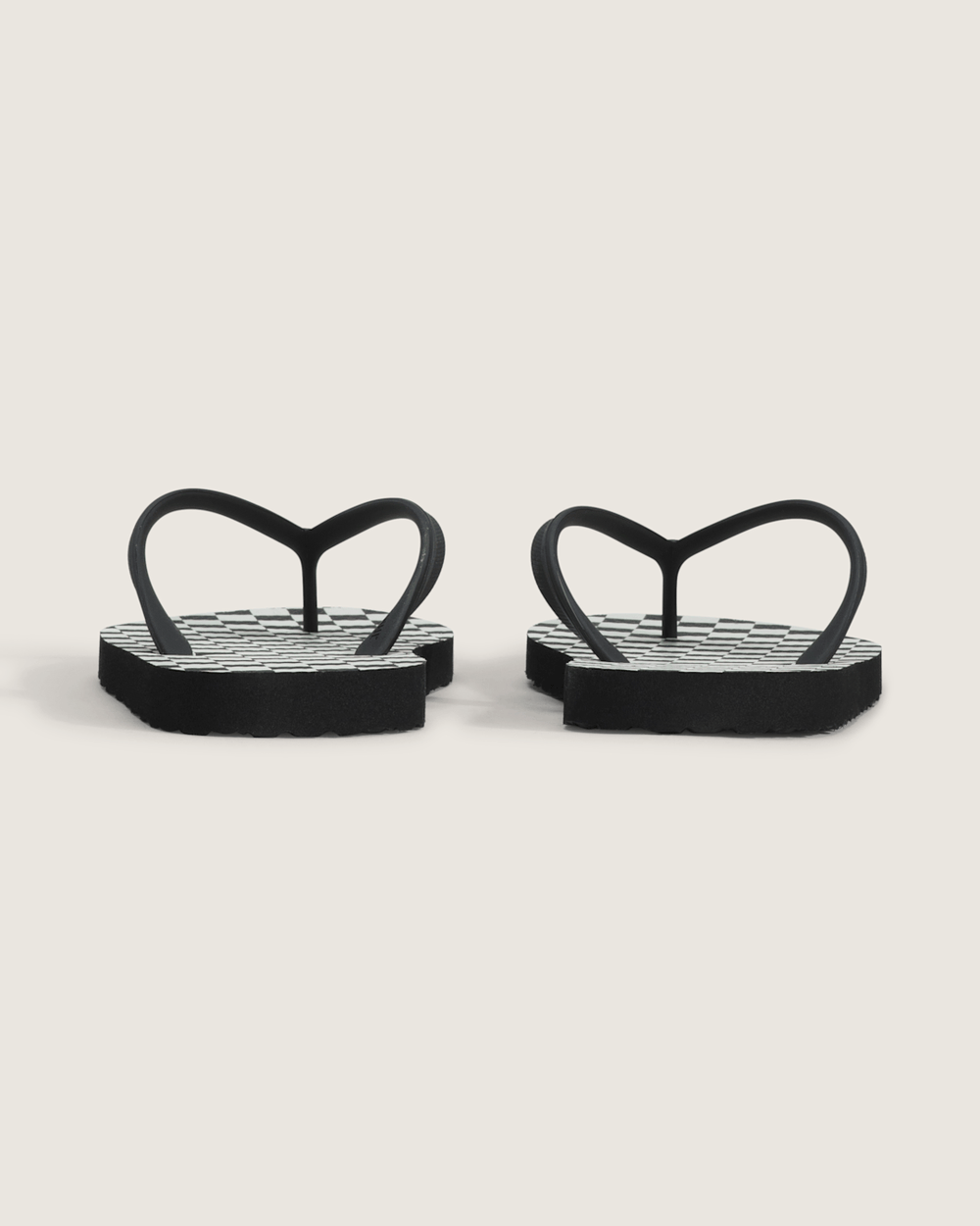 Women|Men Vans Makena Checkerboard Sandal in Checkerboard Black / Marshmallow White