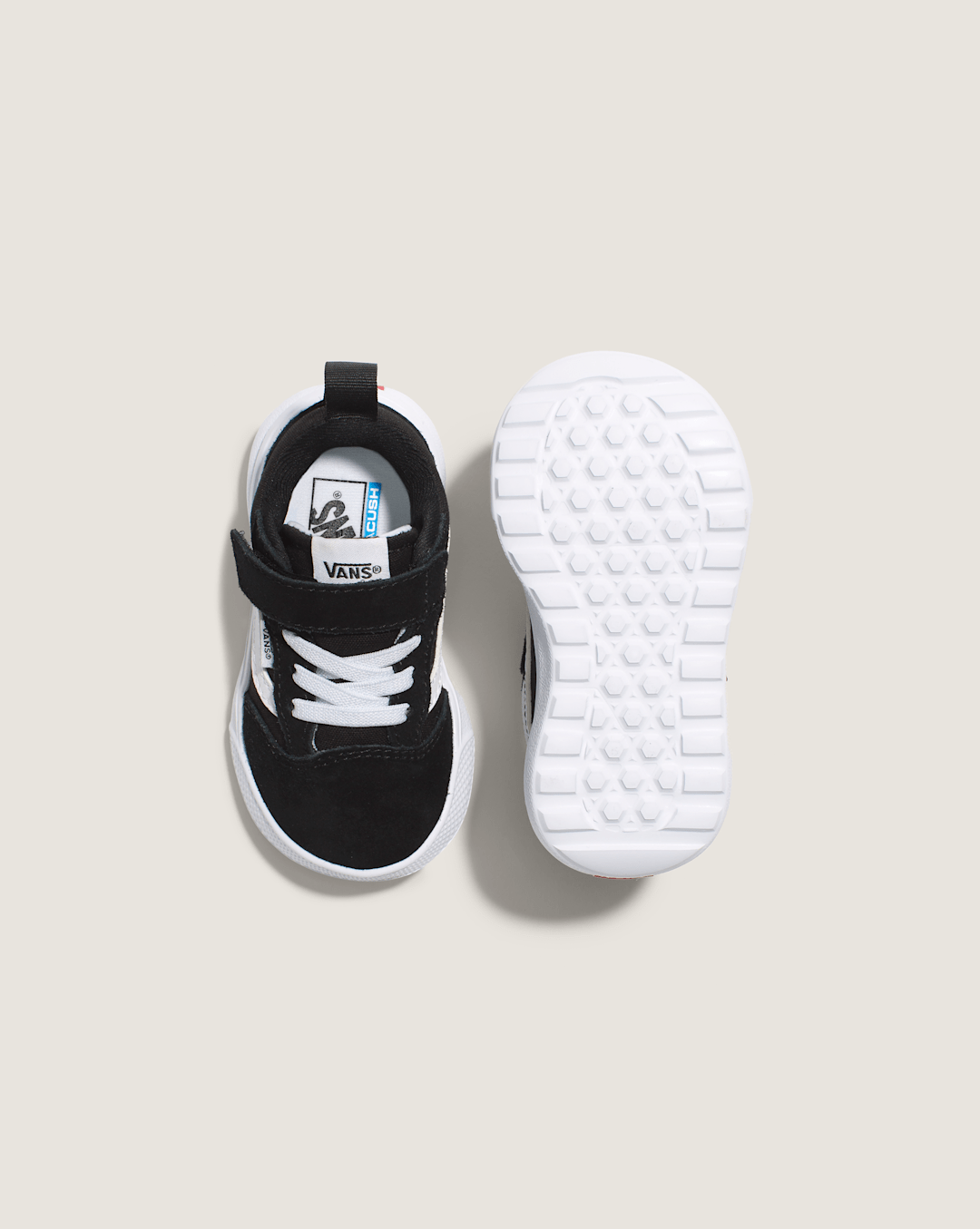 Women|Men|Kids Vans Toddler UltraRange V Shoe in Black / True White