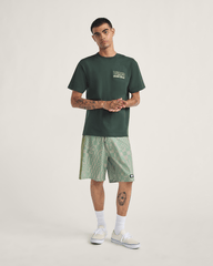Women|Men Vans Daily AOP Sideline Boardshorts in Grey Olive Green