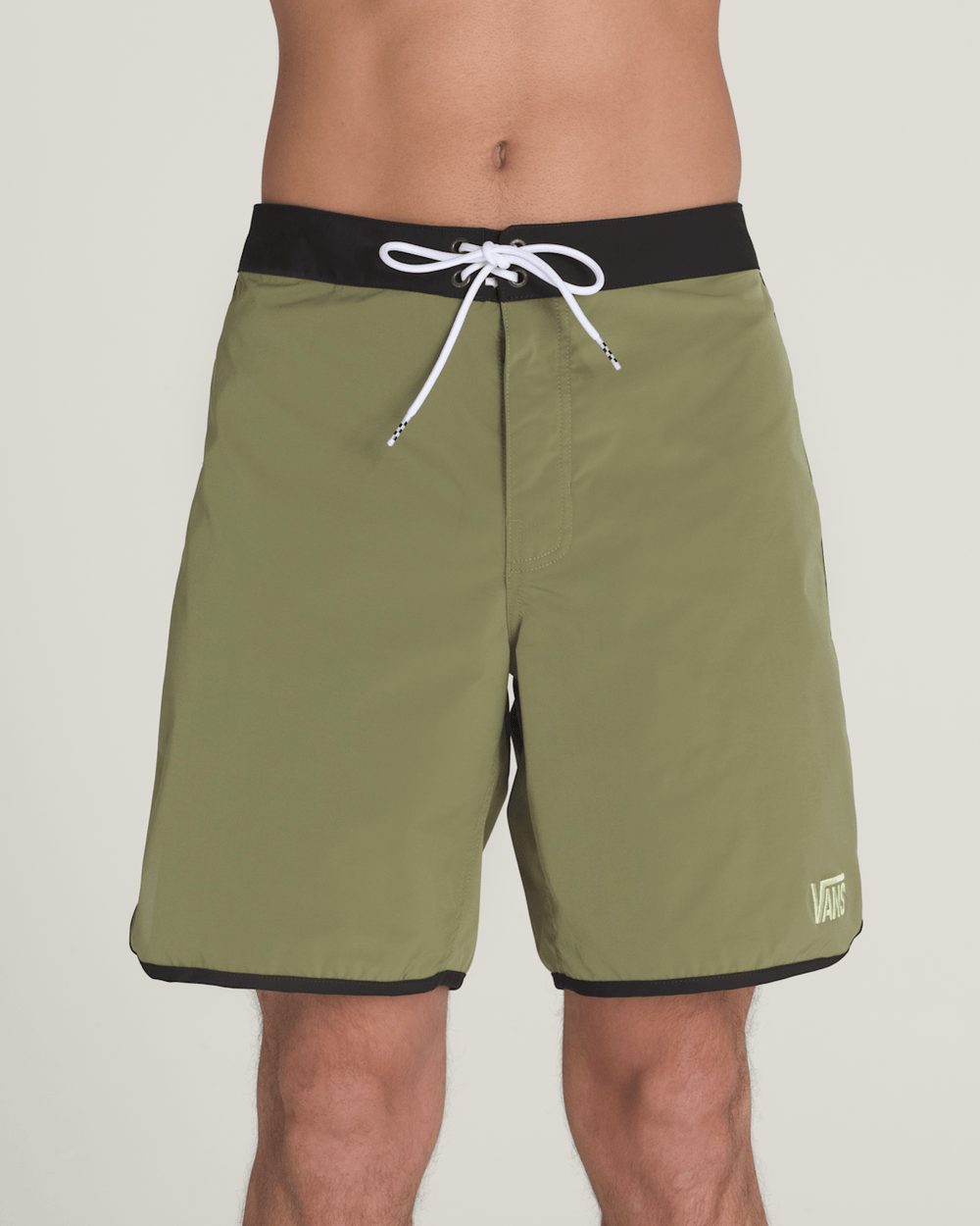 Women|Men Vans Everride Scalloped 18'' Boardshorts in Loden Green / Black