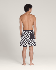 Women|Men Vans Everride Scalloped 18'' Boardshorts in Black / White