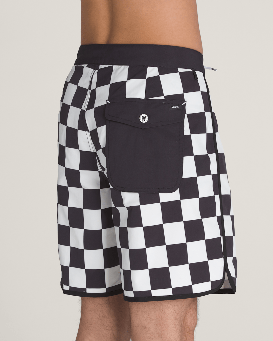 Women|Men Vans Everride Scalloped 18'' Boardshorts in Black / White