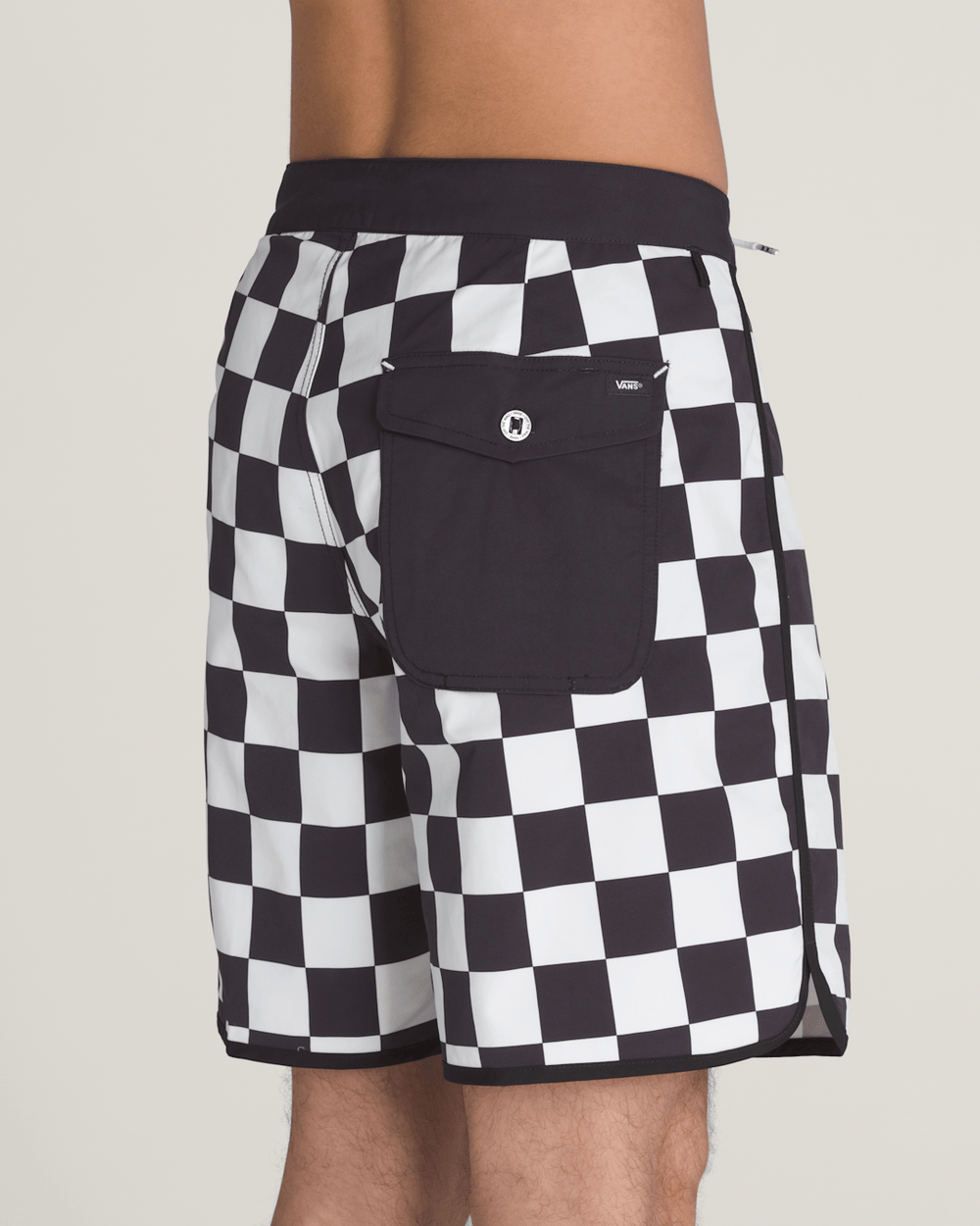 Women|Men Vans Everride Scalloped 18'' Boardshorts in Black / White