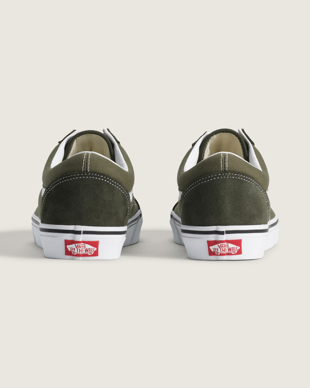 Men Vans Old Skool Shoe in Obsidian Fern Green
