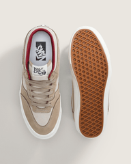 Men Vans Premium Half Cab Shoe in Oatmeal Beige
