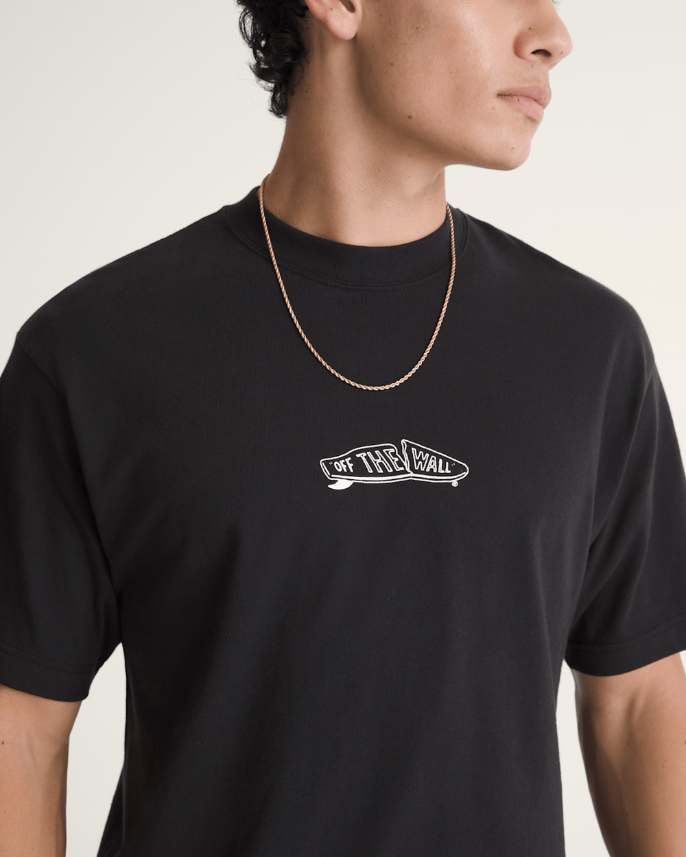 Men Vans Buckled T-Shirt in Black