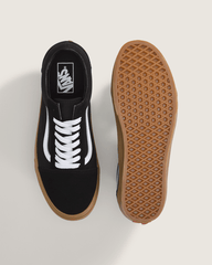 Men Vans Old Skool Shoe in Gum Black