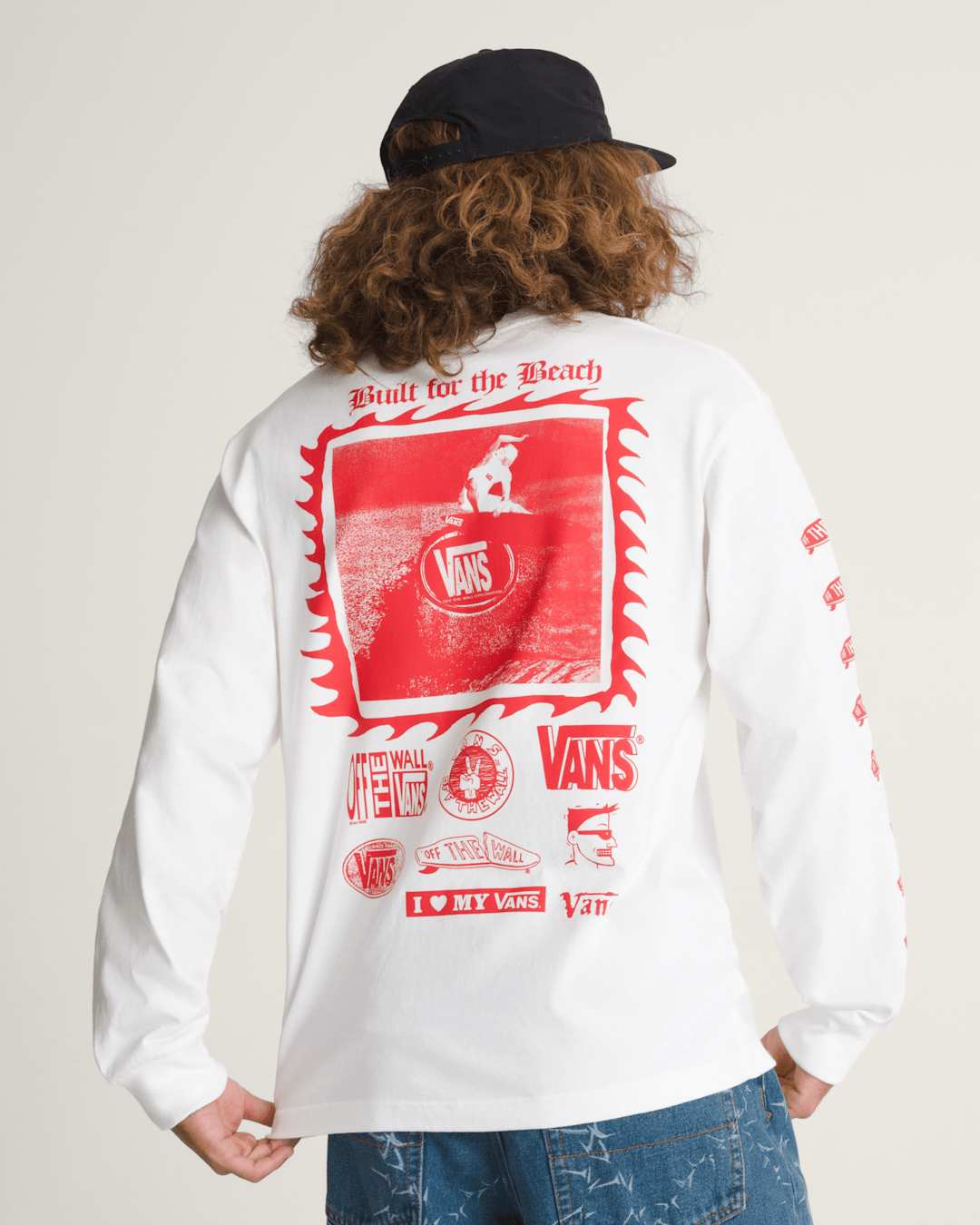Men Vans I Need My Long Sleeve T-Shirt in White