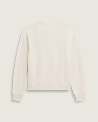 Men Vans Stretch Logo Crew Sweatshirt in Oatmeal Beige