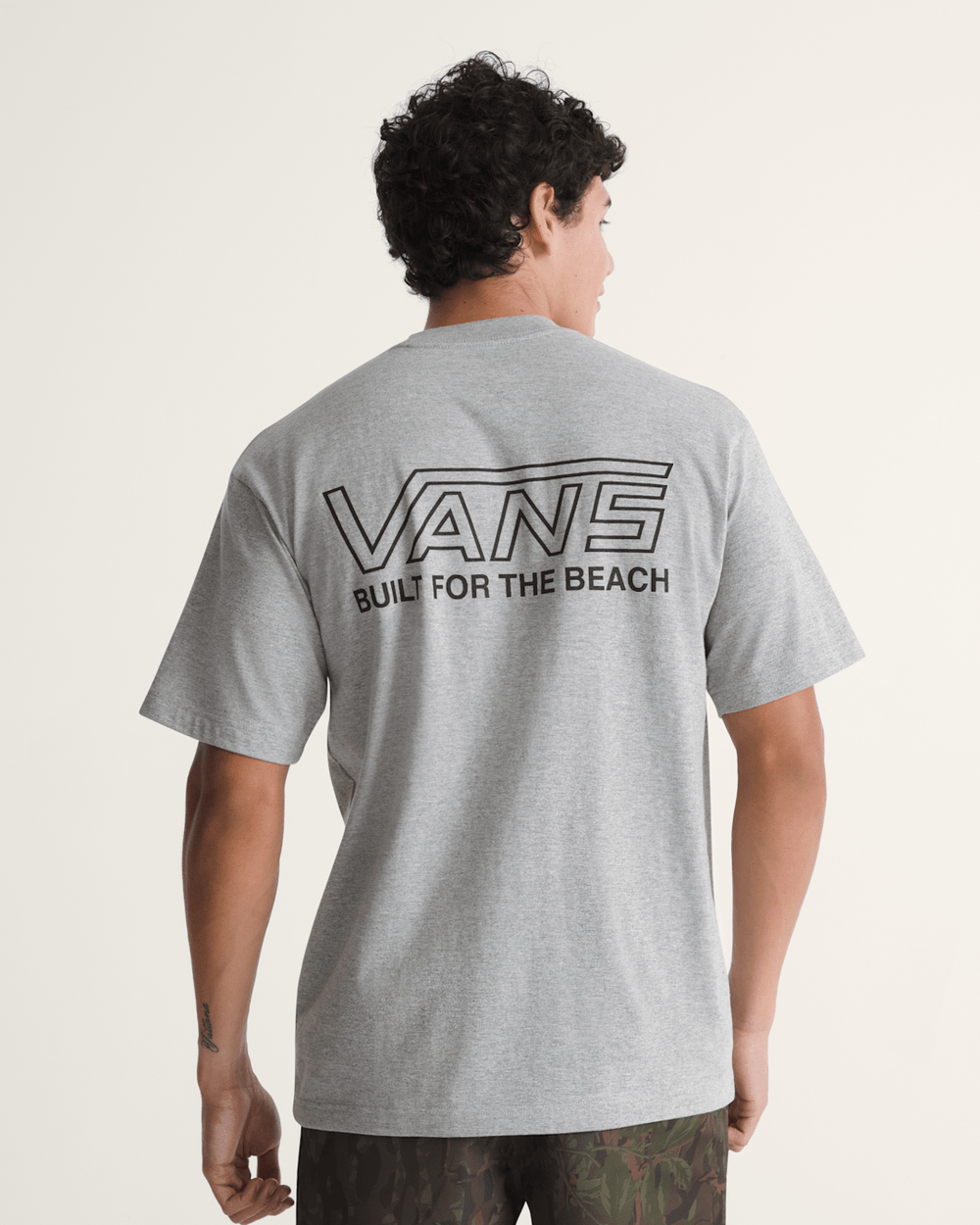 Men Vans Buckled T-Shirt in Athletic Heather Grey