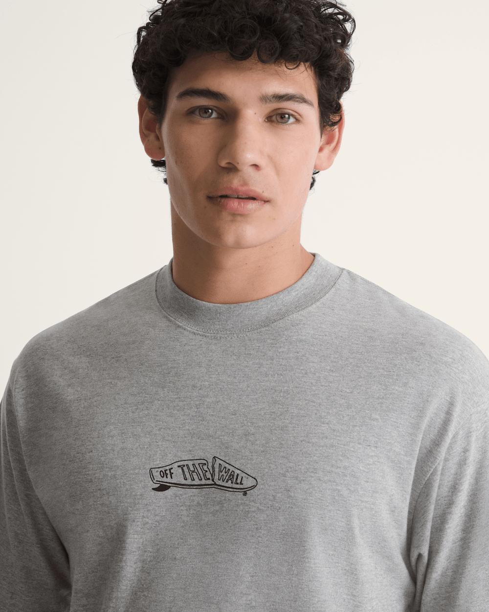Men Vans Buckled T-Shirt in Athletic Heather Grey