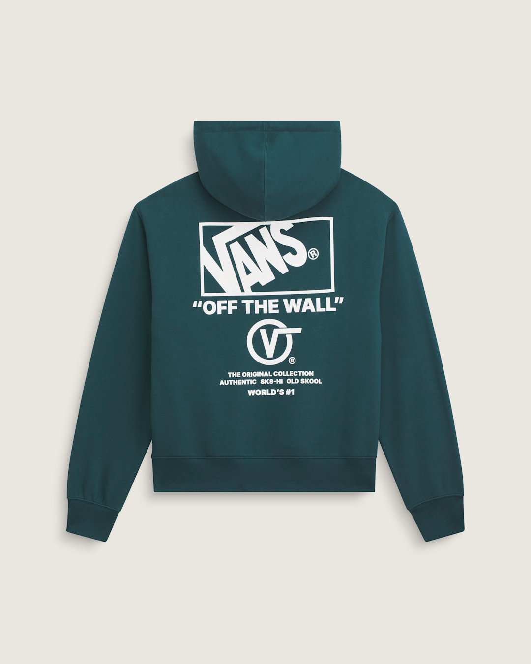 Men Vans Stacked Hi Pullover Hoodie in Mossy Olive Green