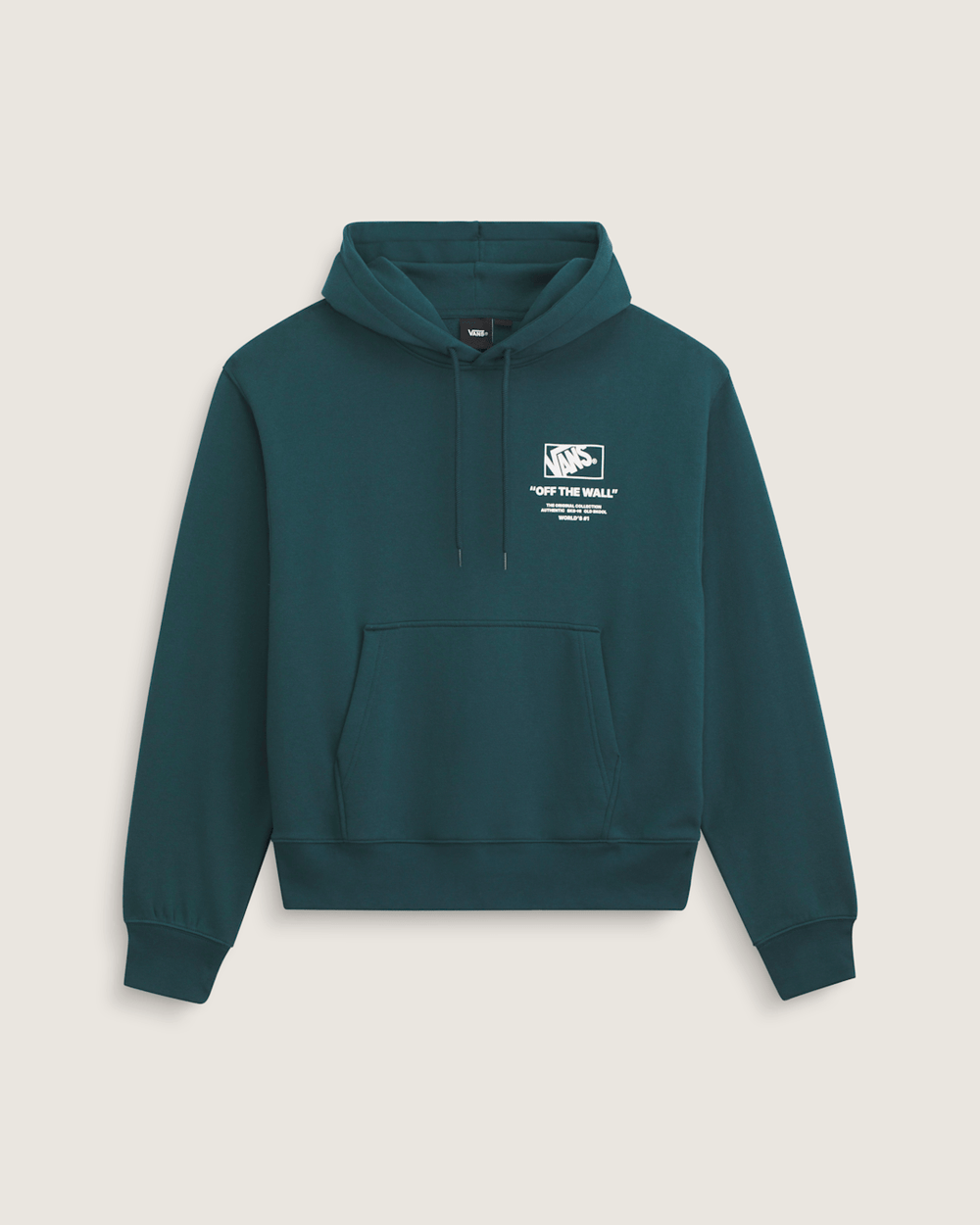 Men Vans Stacked Hi Pullover Hoodie in Mossy Olive Green