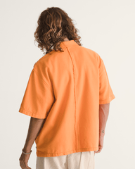 Men Vans OTW by Vans Double Edge Shirt in Sunset Orange