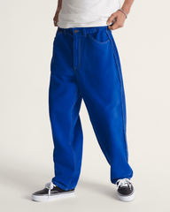 Men Vans OTW by Vans Oxford Five Pocket Pants in Royal Cobalt Blue