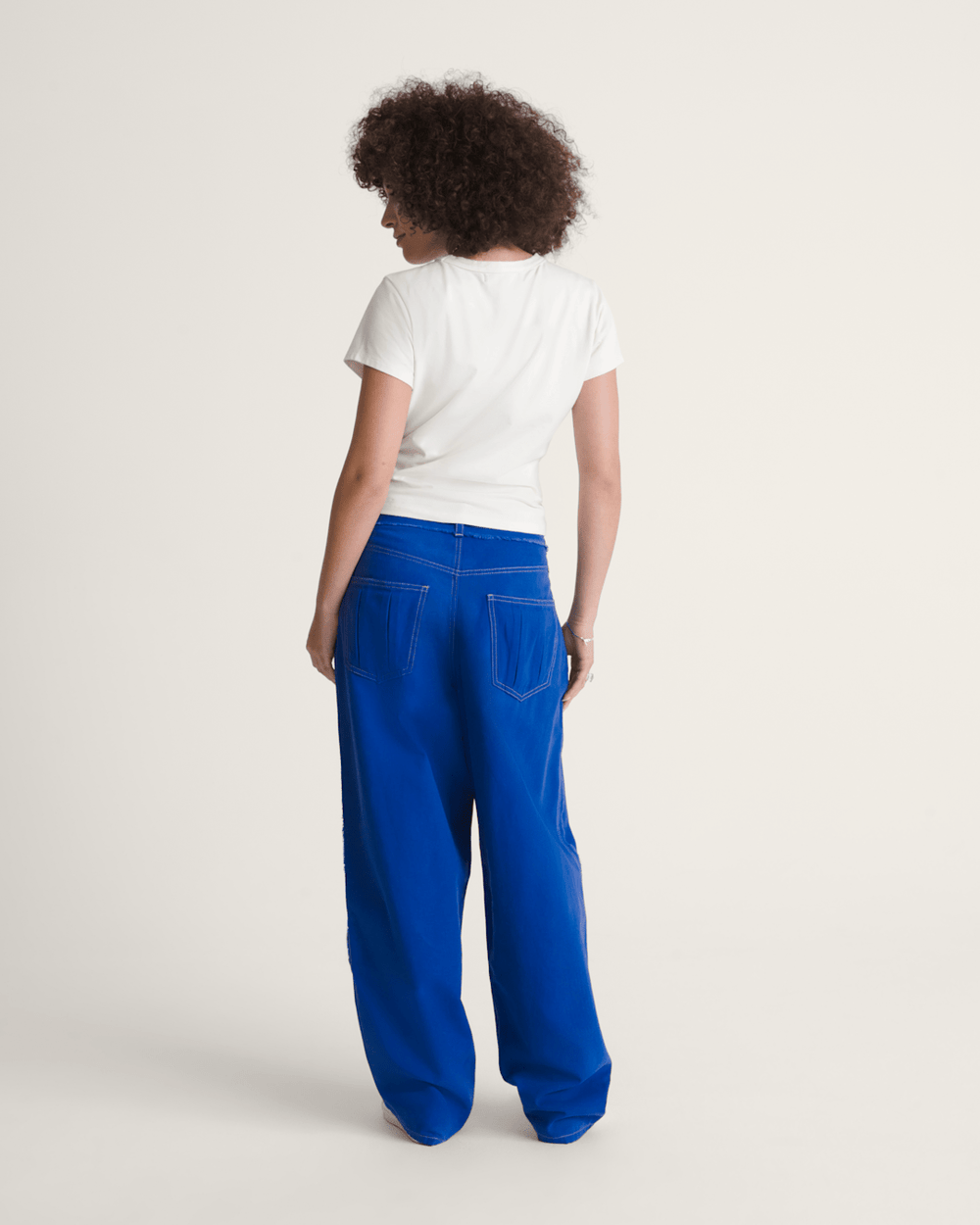 Men Vans OTW by Vans Oxford Five Pocket Pants in Royal Cobalt Blue