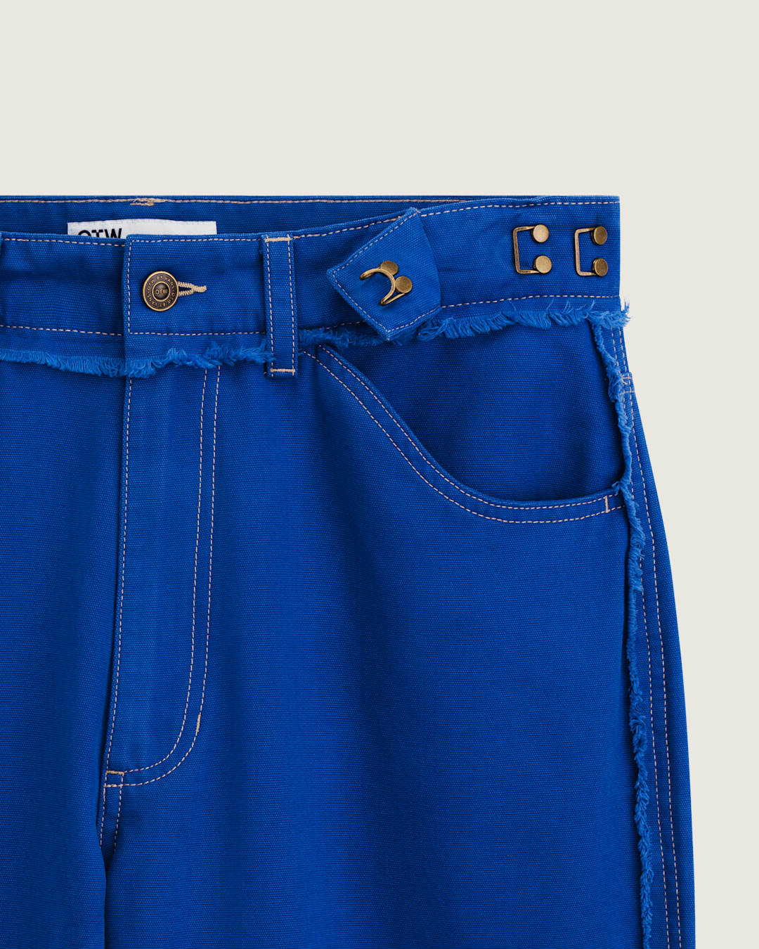 Men Vans OTW by Vans Oxford Five Pocket Pants in Royal Cobalt Blue