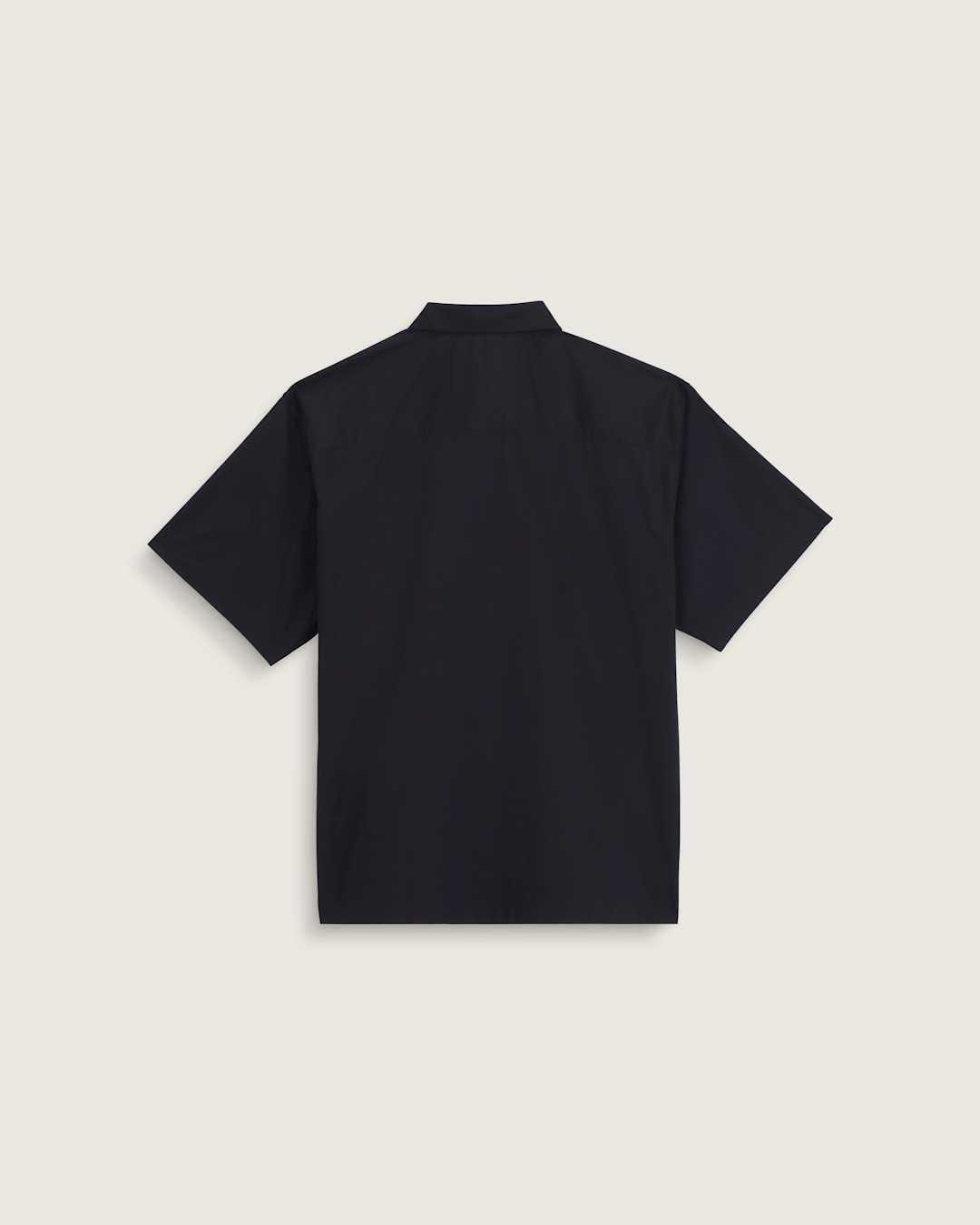 Men Vans Larkspur Solid Shirt in Black