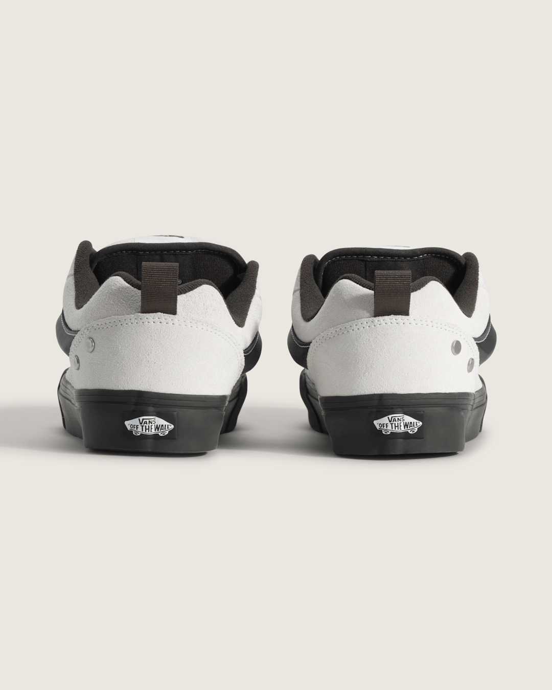 Men Vans Knu Skool Shoe in White