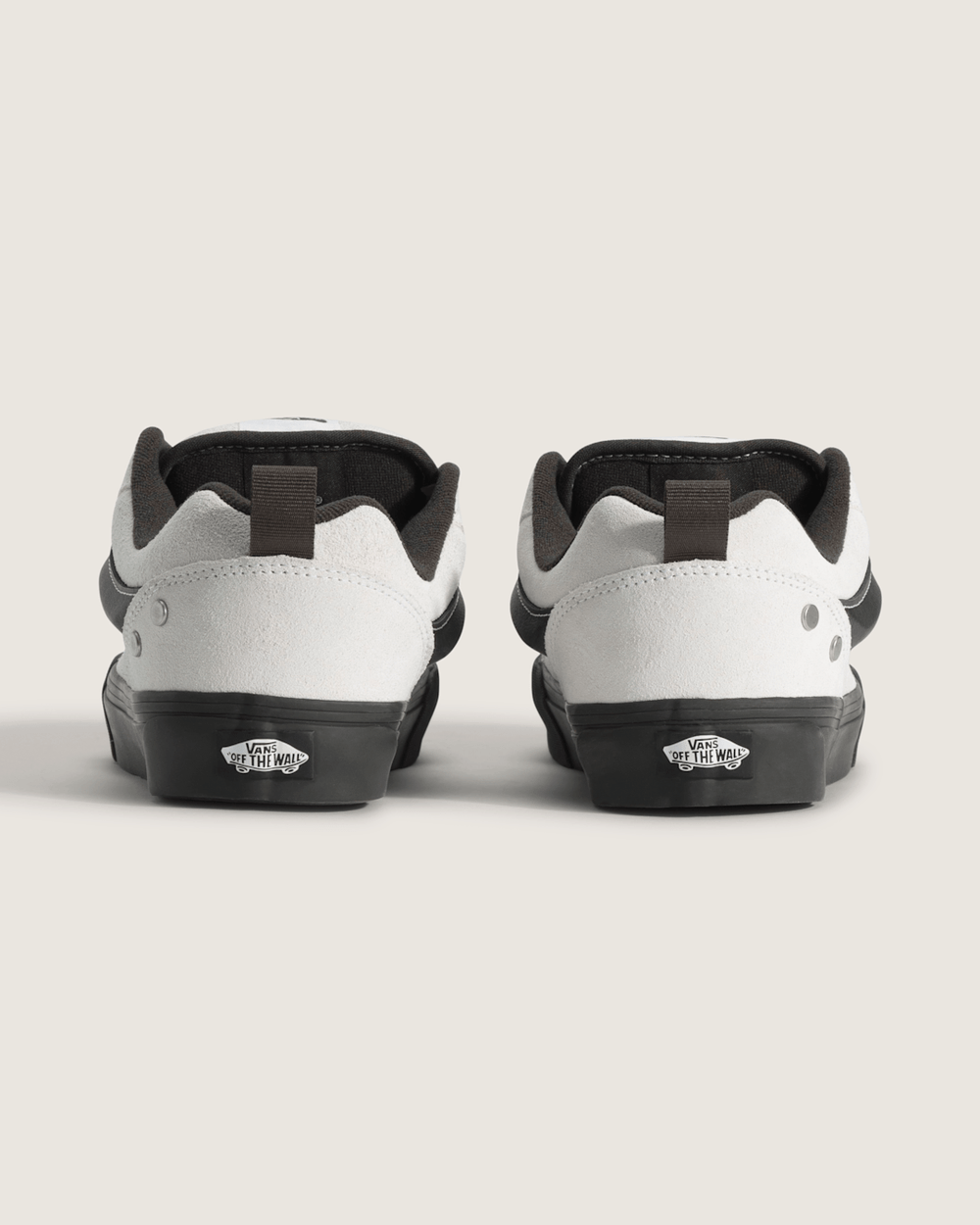 Men Vans Knu Skool Shoe in White