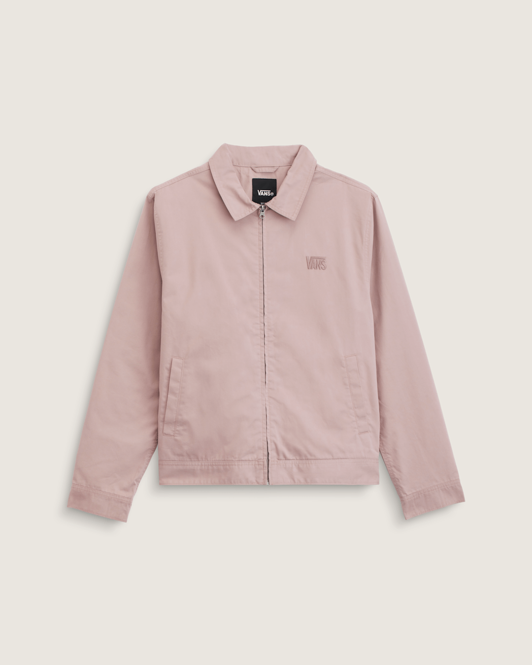Men Vans Pomona Station Jacket in Warm Taupe Beige