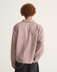 Men Vans Pomona Station Jacket in Warm Taupe Beige