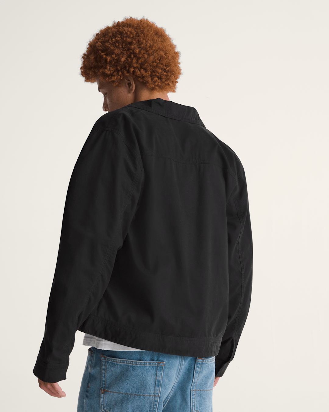 Men Vans Pomona Station Jacket in Black