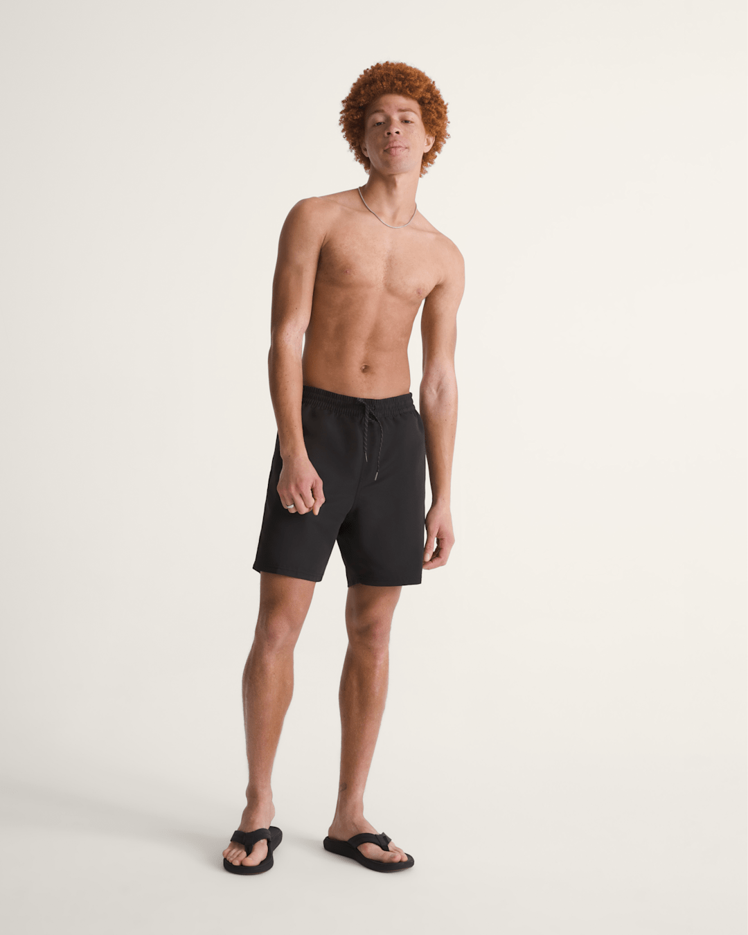 Men Vans Primary II Elastic Boardshorts in Black