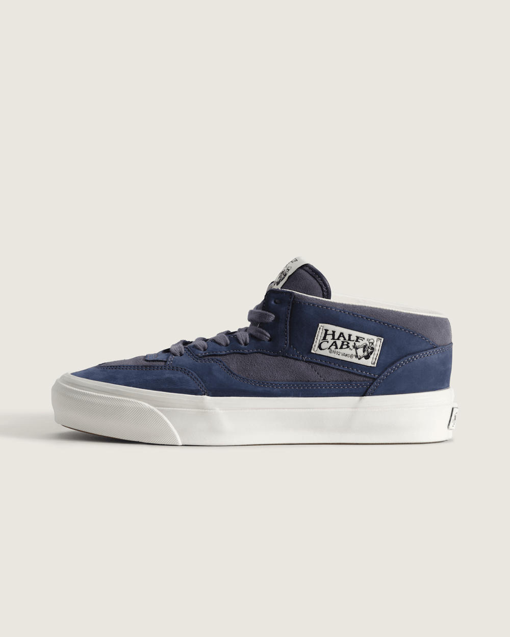 Men Vans Premium Half Cab Shoe in Steel Shadow Grey