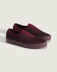 Men Vans Authentic Shoe in Port Red