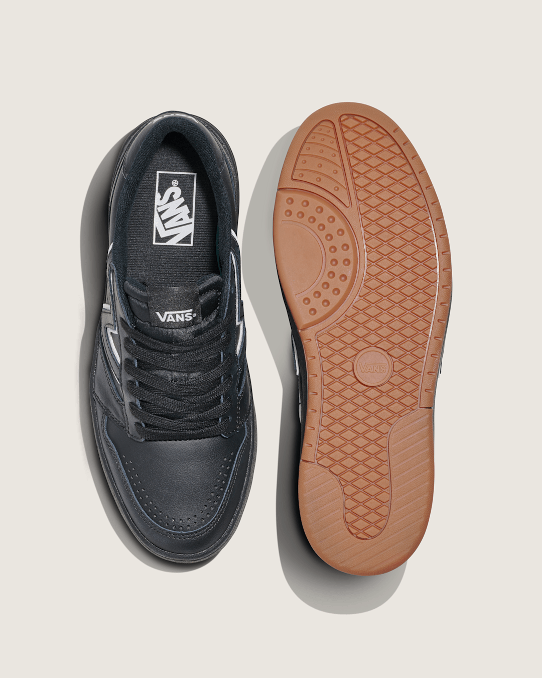 Men Vans Lowland 2.0 Shoe in Black / White