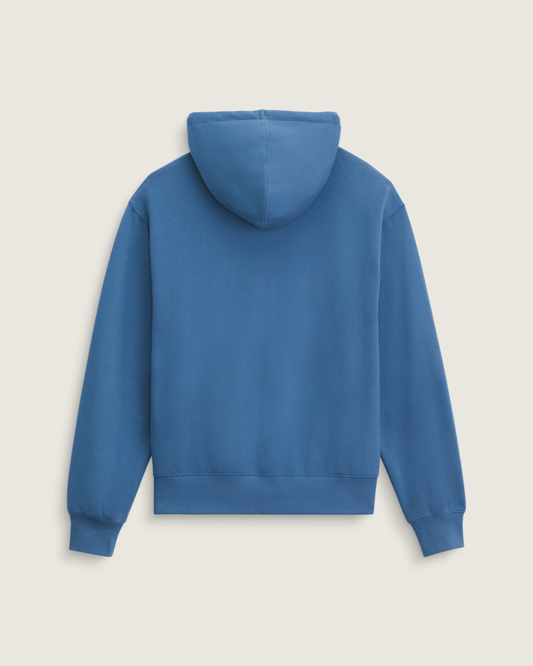 Men Vans Stretch Logo Zip Hoodie in True Navy Blue