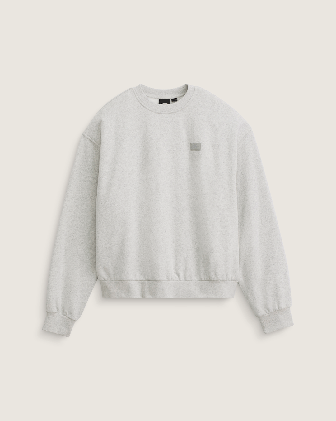 Men Vans Premium Crewneck Sweatshirts in Ash Heather Grey