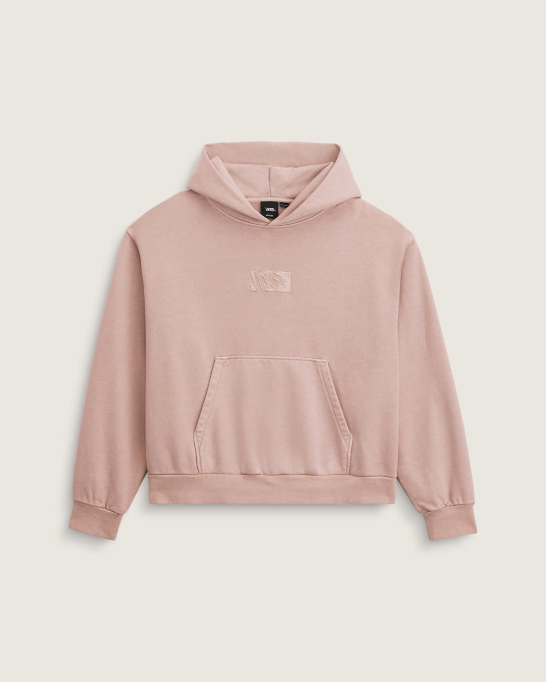 Men Vans Premium Pullover Hoodie in Warm Taupe Beige