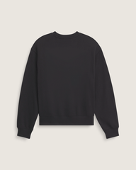Men Vans Stretch Logo Crew Sweatshirt in Black / White