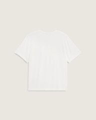 Men Vans Premium Shrunken T-Shirt in Egret White