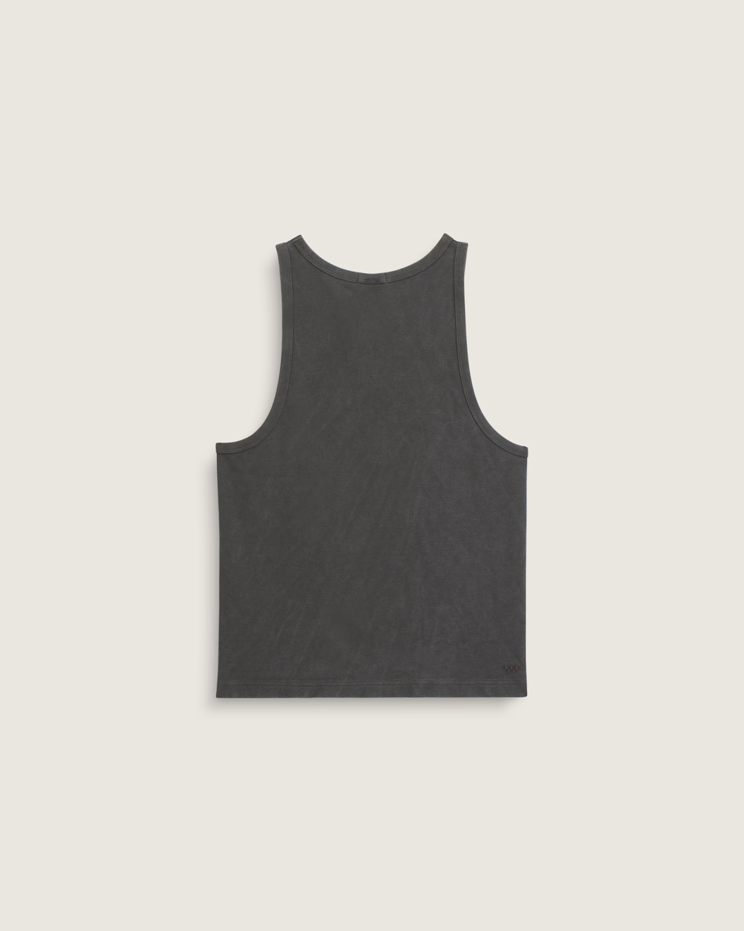 Men Vans Premium Waffle Tank Top in Faded Black