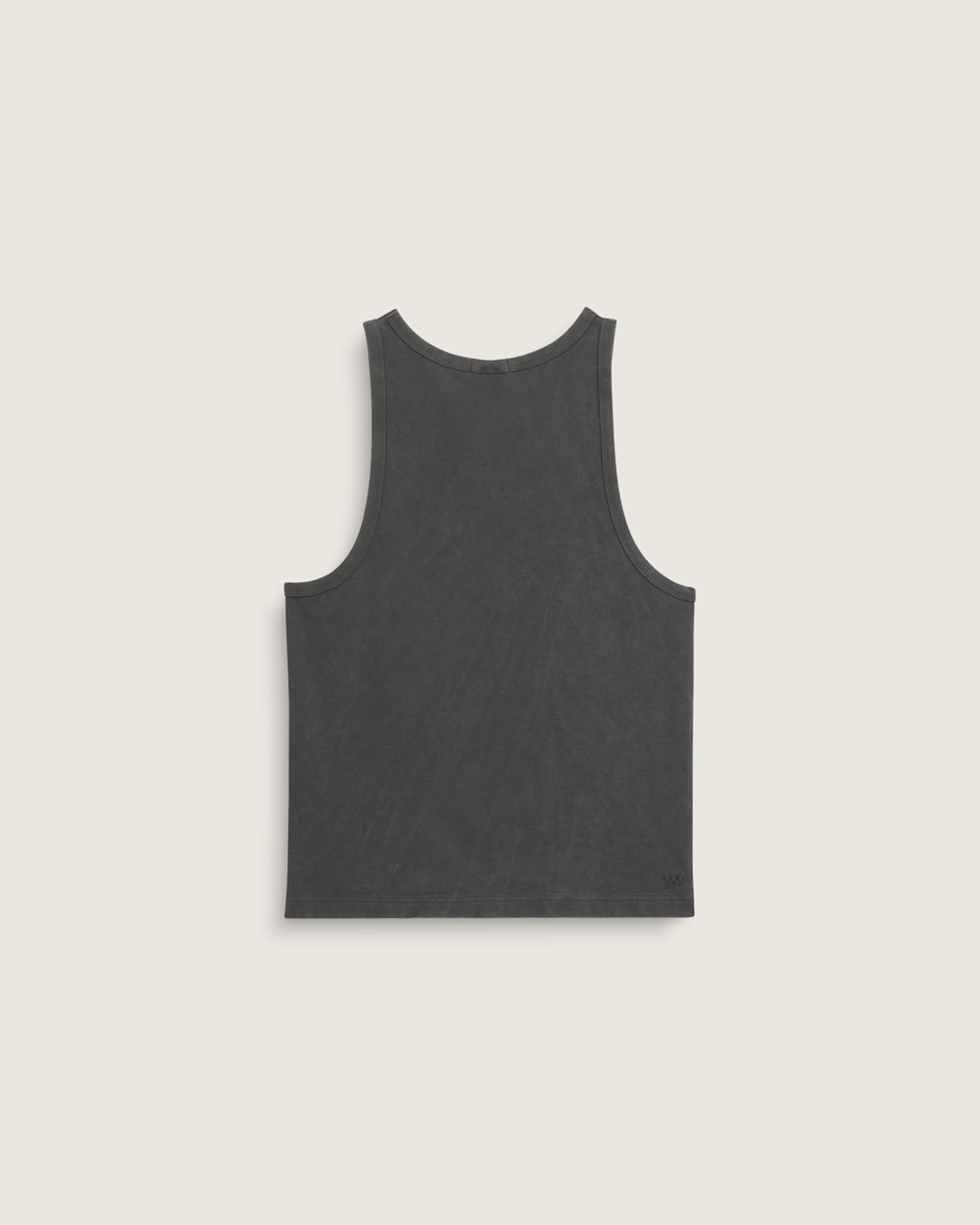 Men Vans Premium Waffle Tank Top in Faded Black
